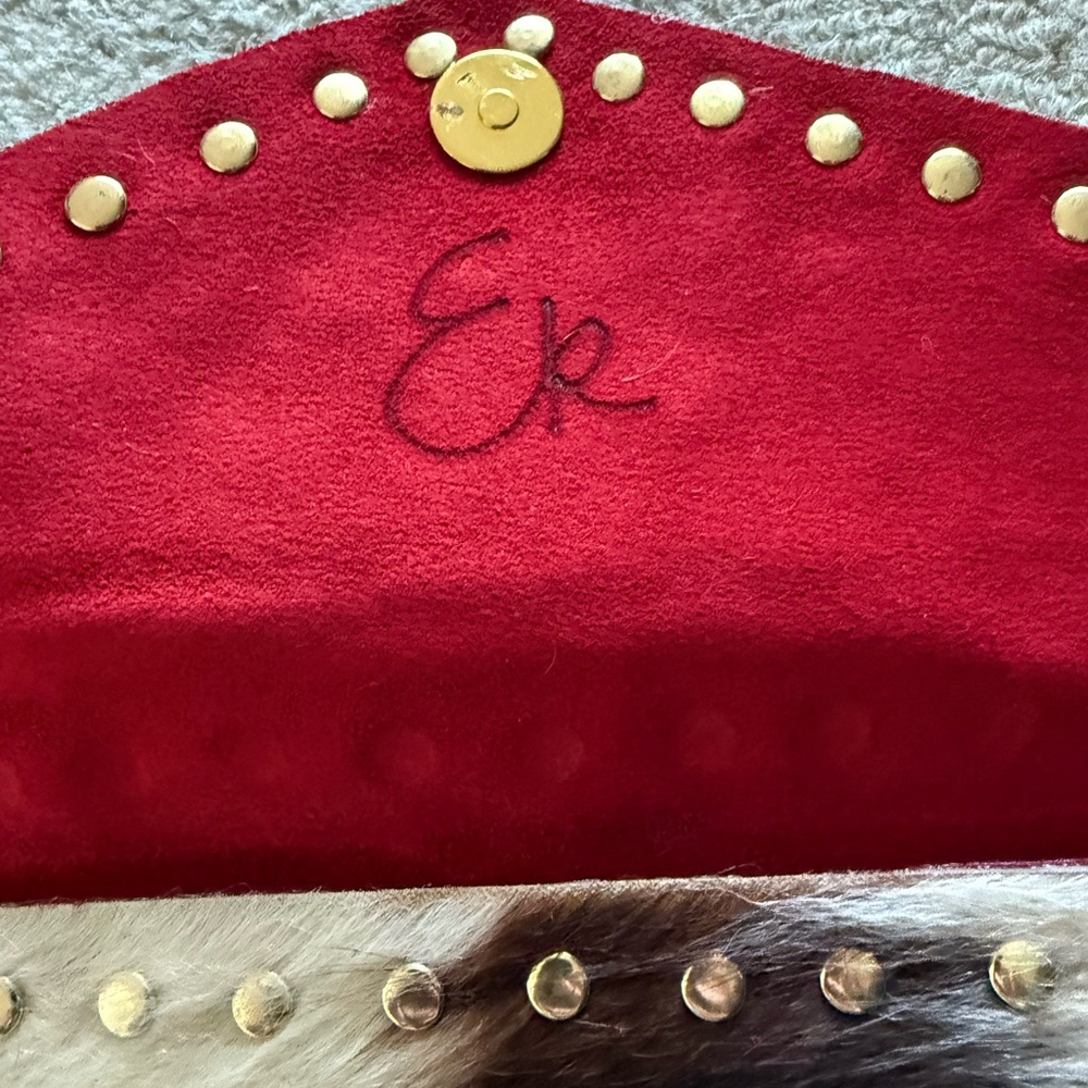 E.R. Leather Goods Envelope Clutch - Picture 3 of 12